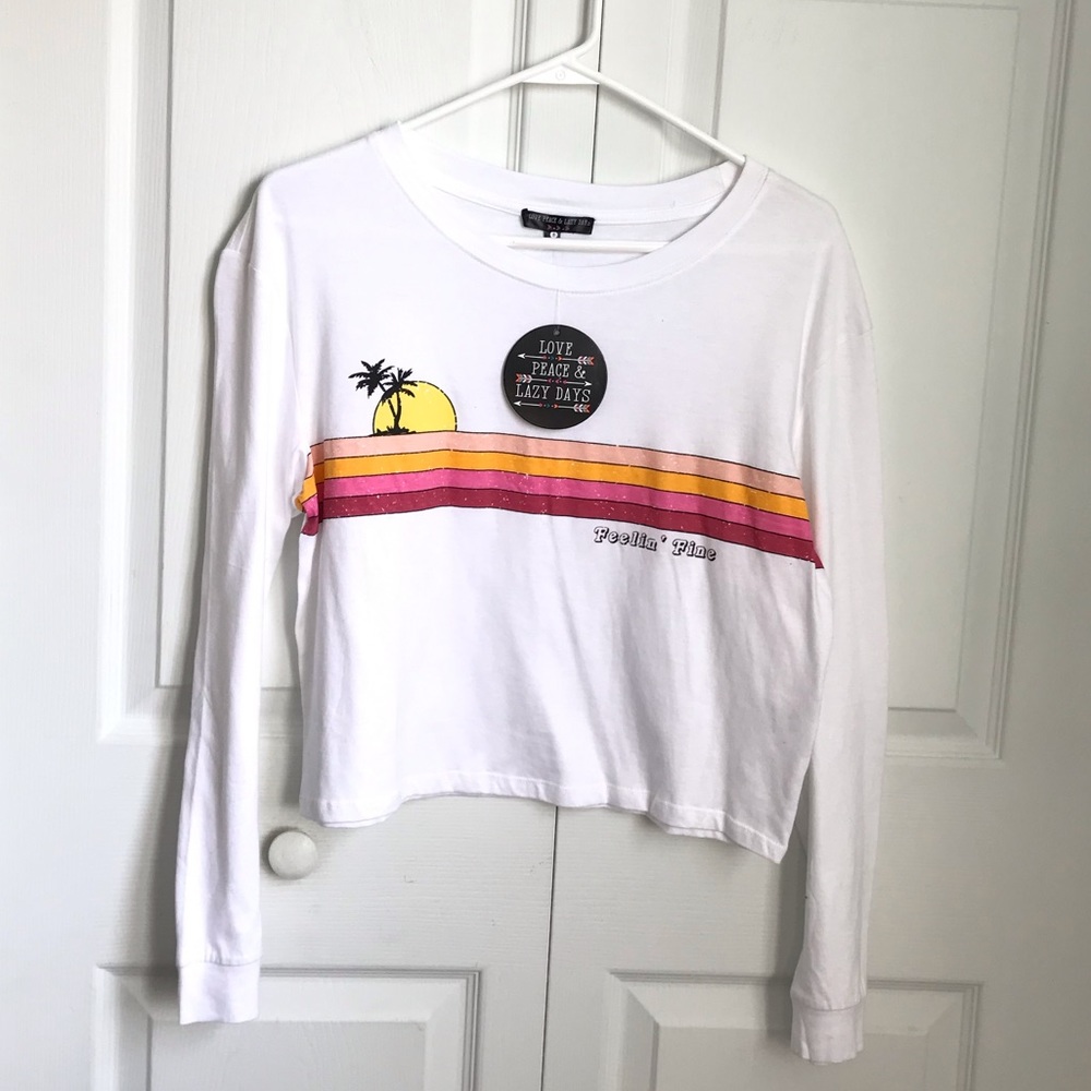 Love Peace & Lazy Days Long Sleeve Tee